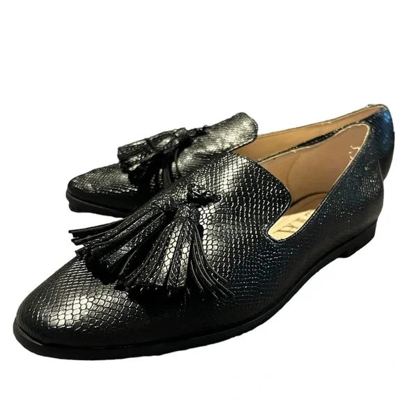Zara Tasso Croc Black Tasseled
Loafers Women’s Size 4.5 - Picture 3 of 12